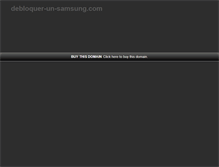 Tablet Screenshot of debloquer-un-samsung.com